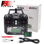 Flysky FS-i6X Transmitter paired with FS-iA10B 10CH Receiver