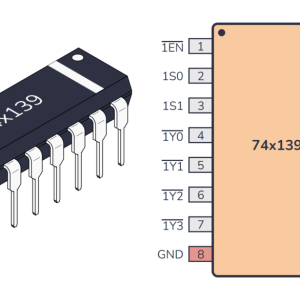 74ls139 Dual 1-of-4 Decoder Demultiplexer