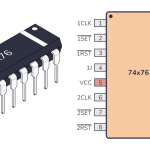 74ls76 Ic Dual J-K Flip-Flop IC