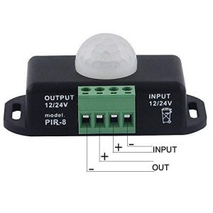 DC 12V-24V 8A Infrared PIR Motion Sensor