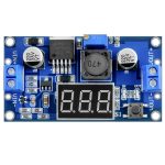 LM2596S STEP-Down DC-DC Buck Converter with a 3-digit digital display