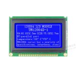 Stn 128X64 DOT Matrix Graphic White Color Backlight LCD Display Module