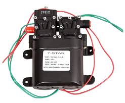 12V 80W DC High Pressure Water Pump 2 in 1