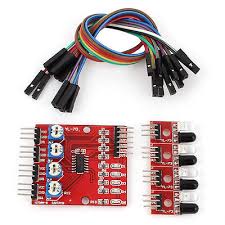 4-Way Infrared Tracking IR Obstacle Line Following Tracking Module