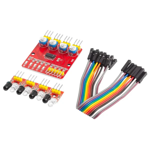 4-Way IR Obstacle Line Following Module - ElectroWay