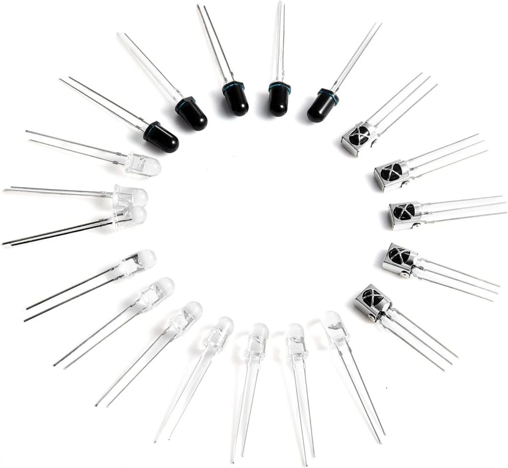 5mm IR LED Infrared TX RX transmitter receiver Pair