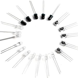 5mm IR LED Infrared TX RX transmitter receiver Pair