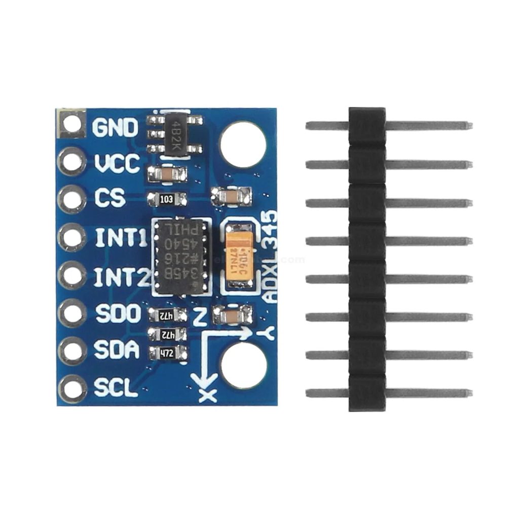 ADXL345-3 Axis Digital Acceleration, Gravity and Tilt Sensor Module