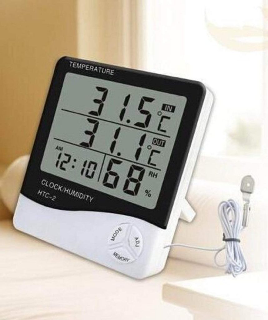 Digital Temperature & Humidity Meter HTC-1