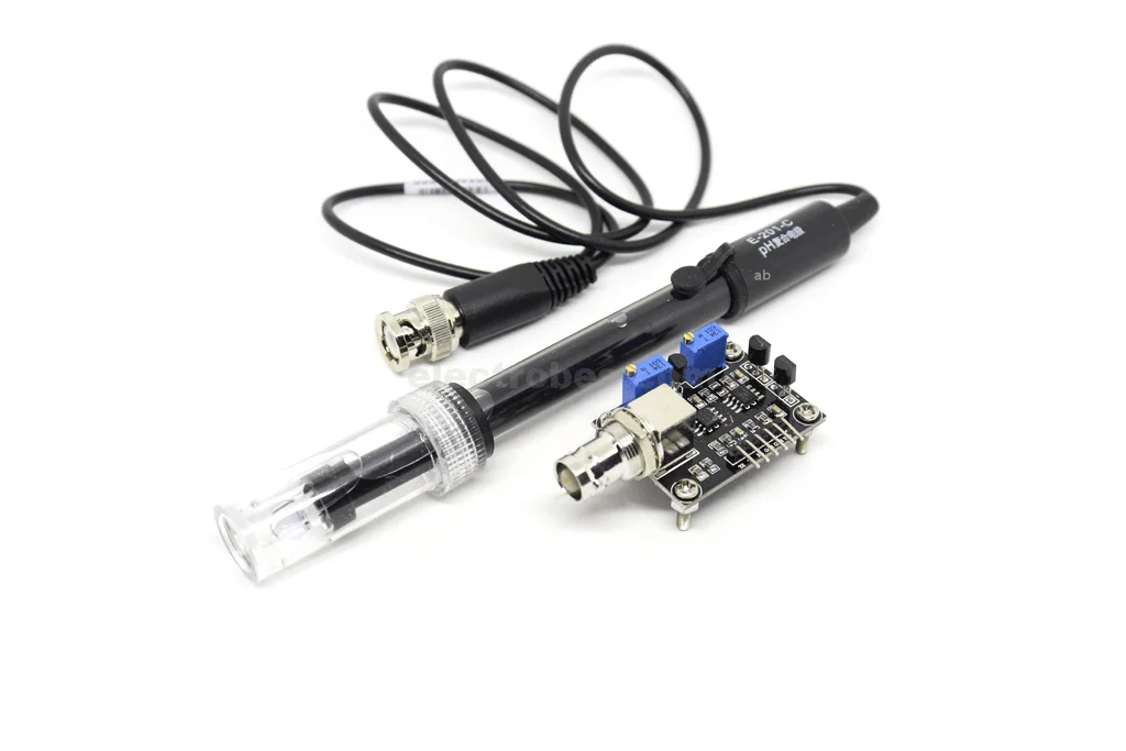 E-201-C Liquid pH Sensor and pH Electrode Probe