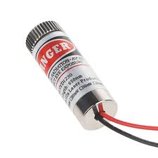 Focusable 650nm 5mW 3-5V Red Laser Module Diode w driver Plastic Lens