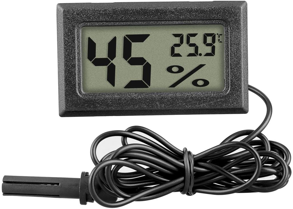 Mini LCD Digital Thermometer Hygrometer Incubator Meter