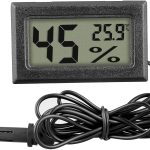 Mini LCD Digital Thermometer Hygrometer Incubator Meter