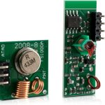 RF Wireless Transmitter and Receiver Module 433Mhz
