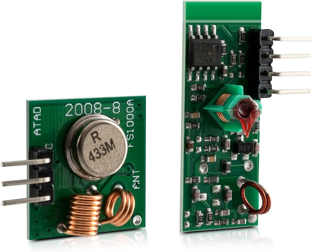 RF Wireless Transmitter and Receiver Module 433Mhz