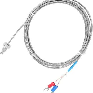 Thread M6 Screw Probe Temperature Sensor Thermocouple K Type Cable 2M