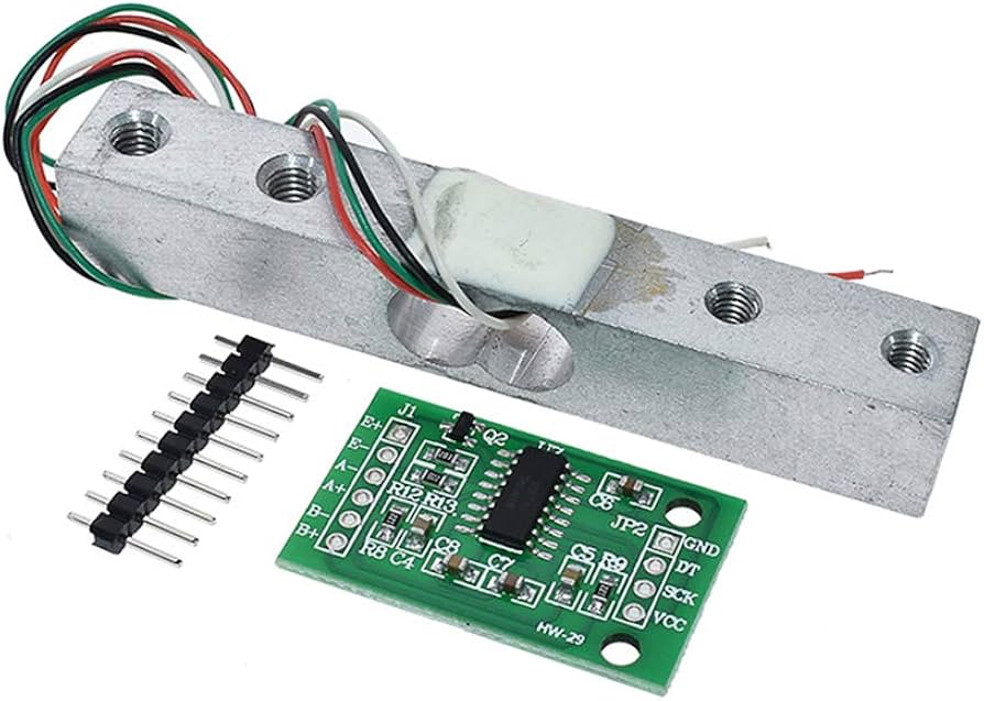 Weighing Scale Fully Assembled Kit with 5Kg Load Cell and HX711 AD Module