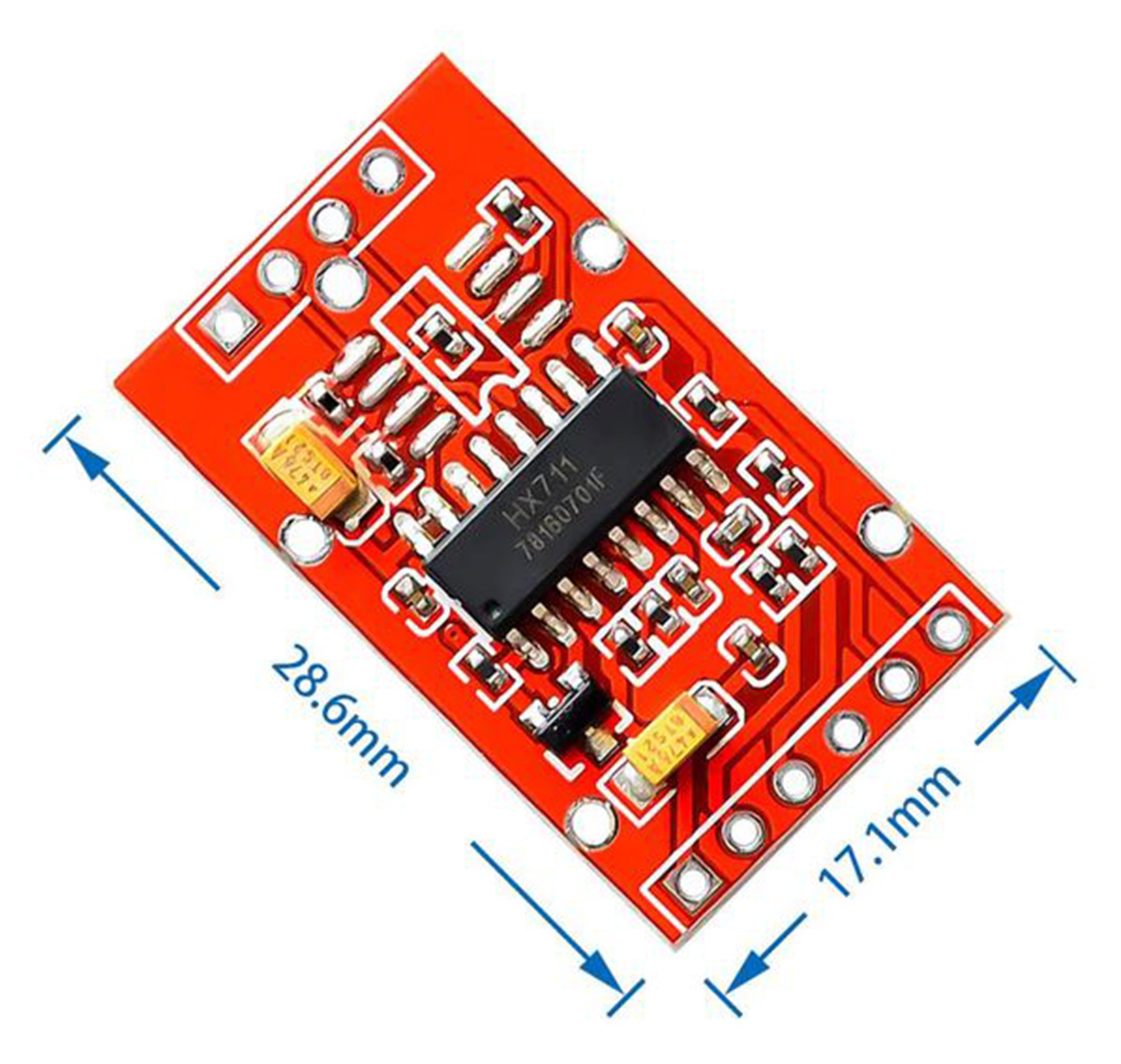 Weighing Sensor AD Module Dual channel 24bits A-D-Conversion-HX711-Shield