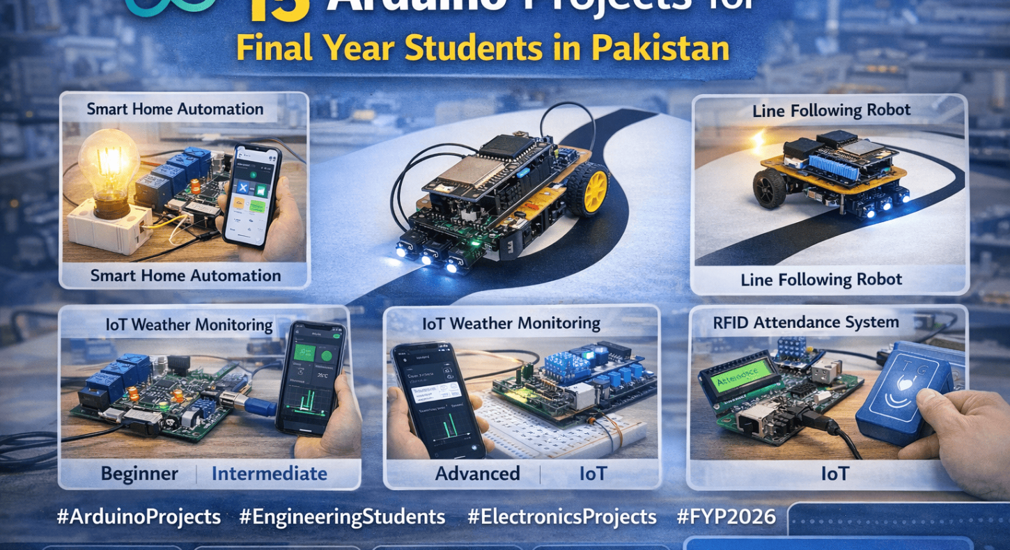 Arduino Projects for Final Year Students in Pakistan