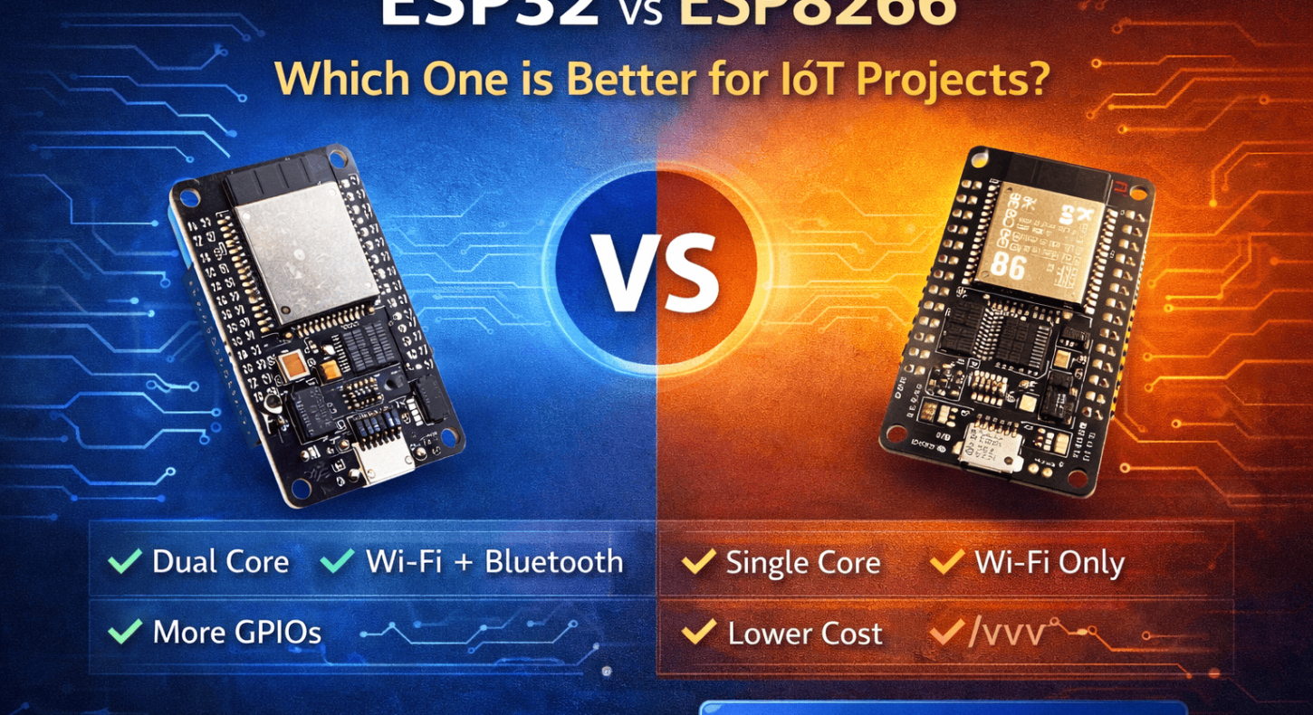 ESP32 vs ESP8266