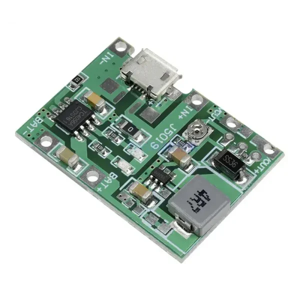 J5019 HW-357 Li-ion Charger & Boost Module - ElectroWay