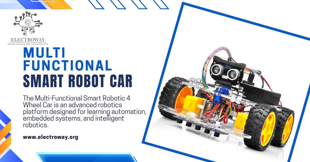 Robotic 4 Wheel Car in Pakistan
