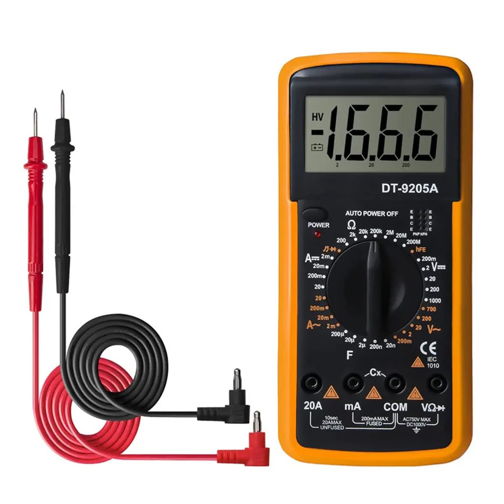 Digital DT-9205A Multimeter AC/DC Ammeter