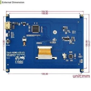 7 inch HDMI LCD Capactive Touch Screen for Raspberry P