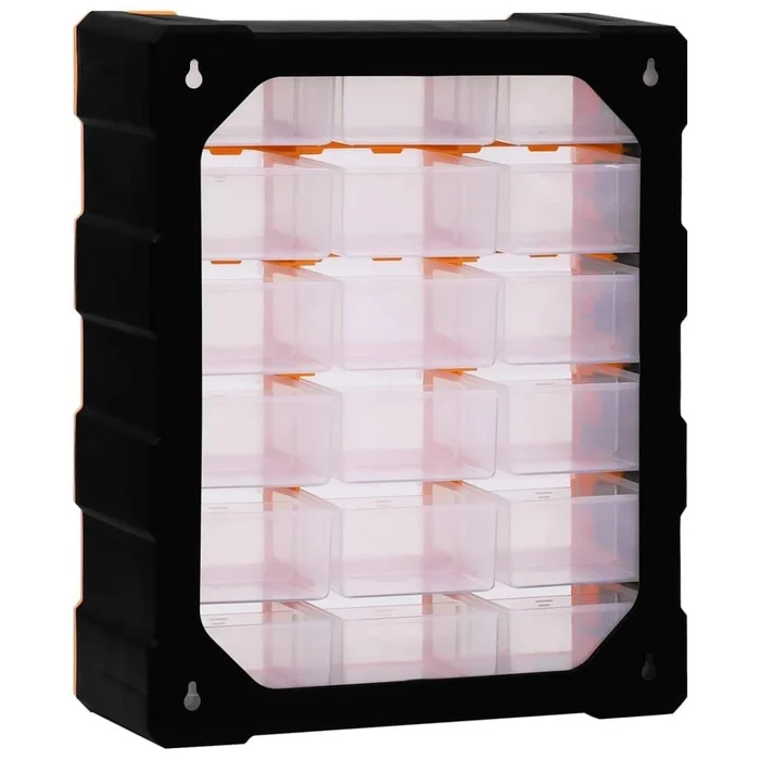 K503 Multi-Drawer Storage Cabinet with 18 Compartments