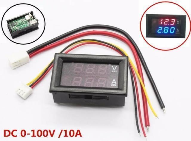 DSN-VC288 volt amp Meter DC 100V 10A Voltmeter Ammeter in Pakistan