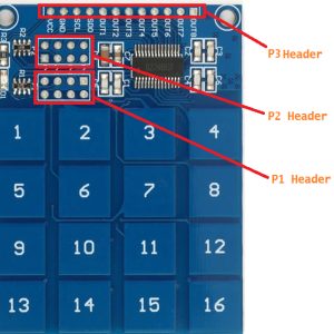 TTP229 16 Keys Capacitive Touch